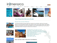 Tablet Screenshot of in2menorca.com